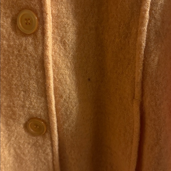 Norm Thompson Women's Orange 100% Wool Jacket, Size M - Picture 7 of 10